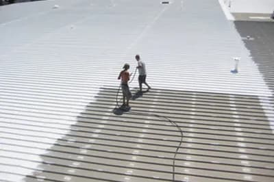 Roof Coating Application
