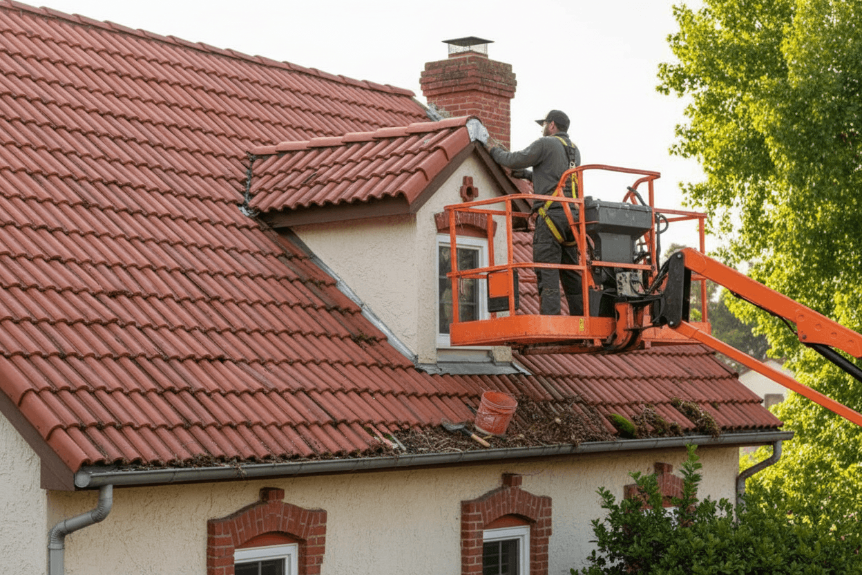 Scheduled Roof Maintenance Visits